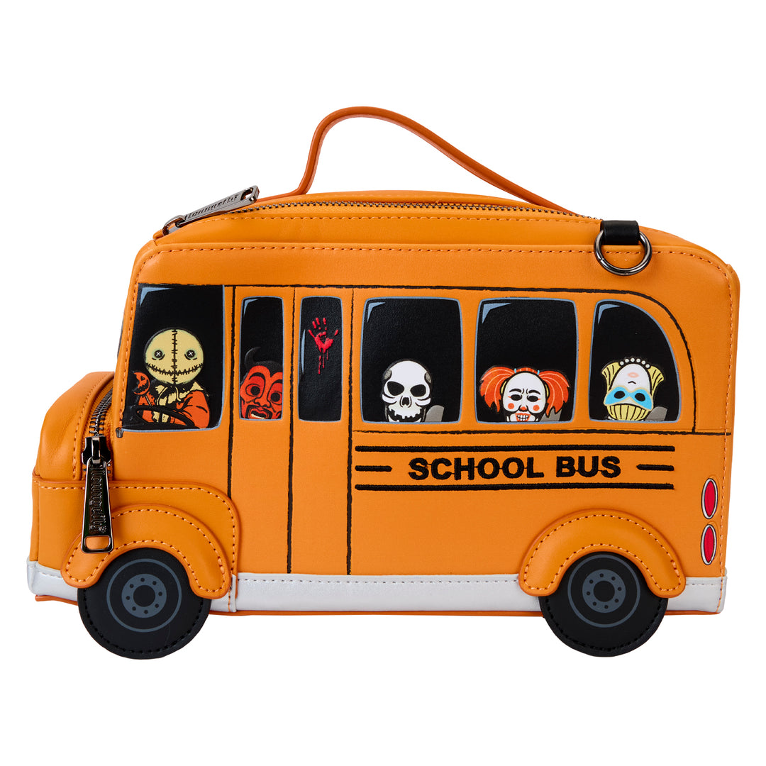 Loungefly Legendary Trick 'R' Treat School Bus Crossbody Bag