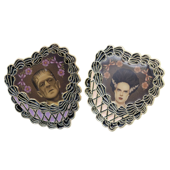 Whatever! Makes You Happy Universal Monsters Coquette Mystery Box Cake Epoxy Pin