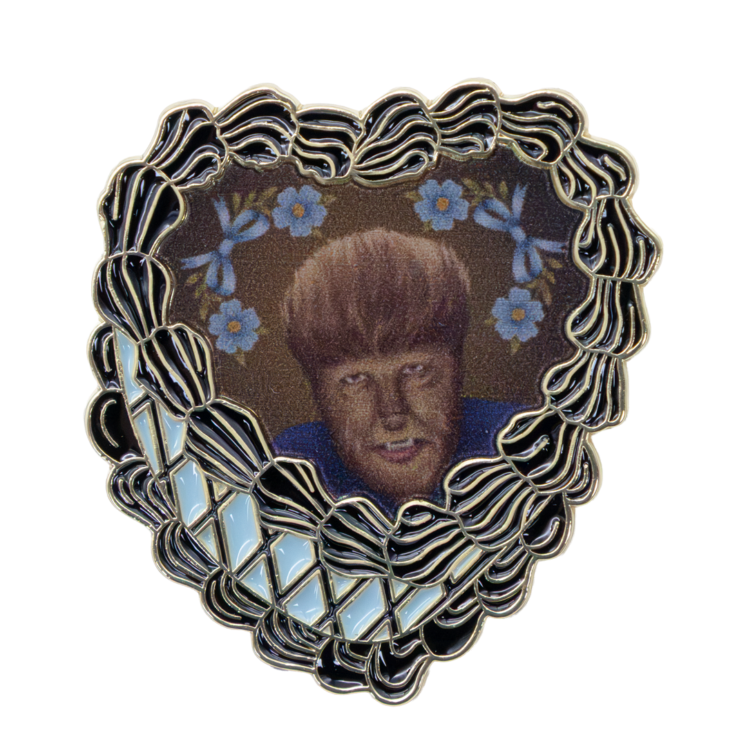 Whatever! Makes You Happy Universal Monsters Coquette Mystery Box Cake Epoxy Pin