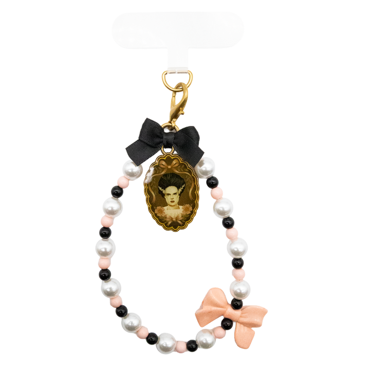 Whatever! Makes You Happy Universal Monsters Coquette Mystery Box Beaded Wristlet Phone Charm