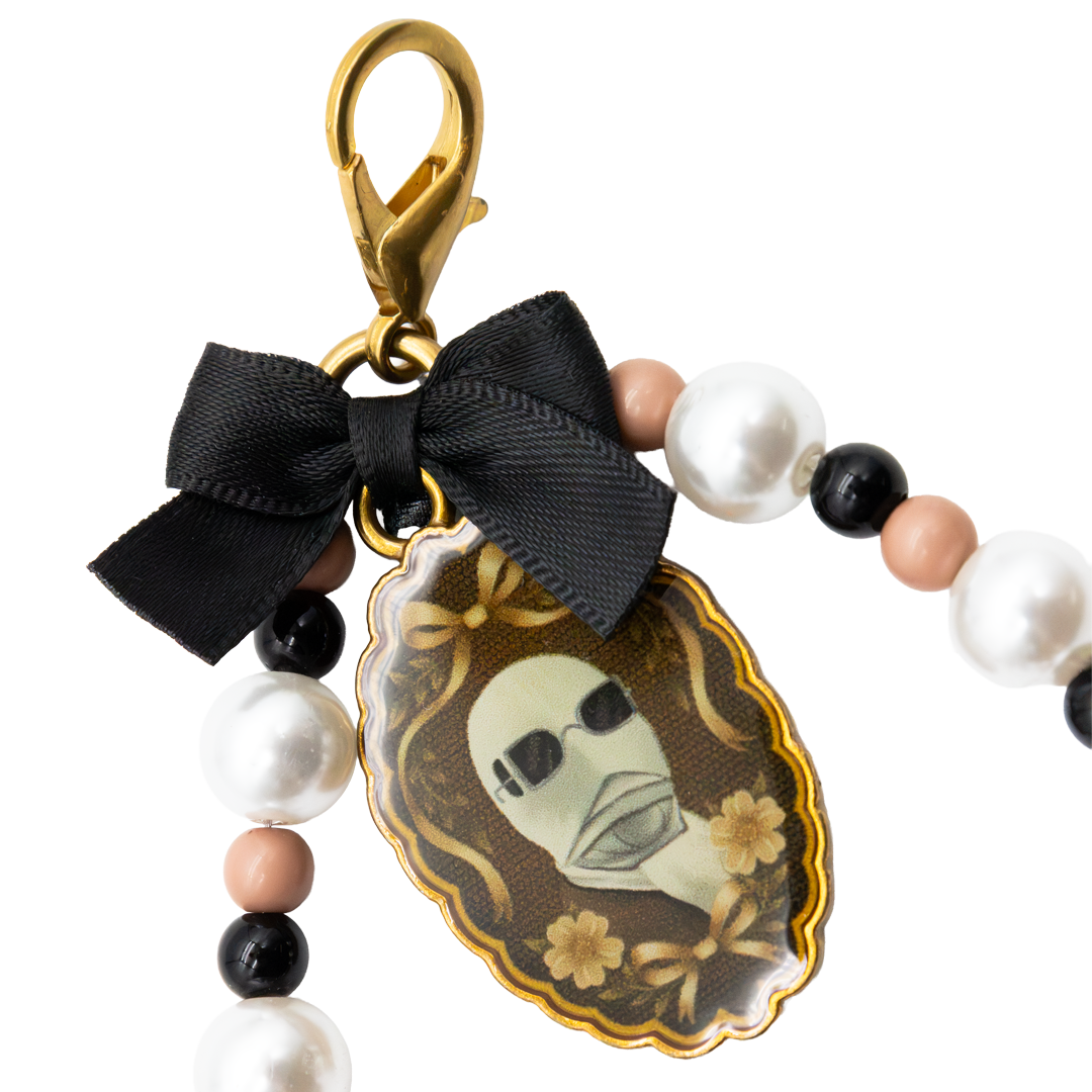 Whatever! Makes You Happy Universal Monsters Coquette Mystery Box Beaded Wristlet Phone Charm