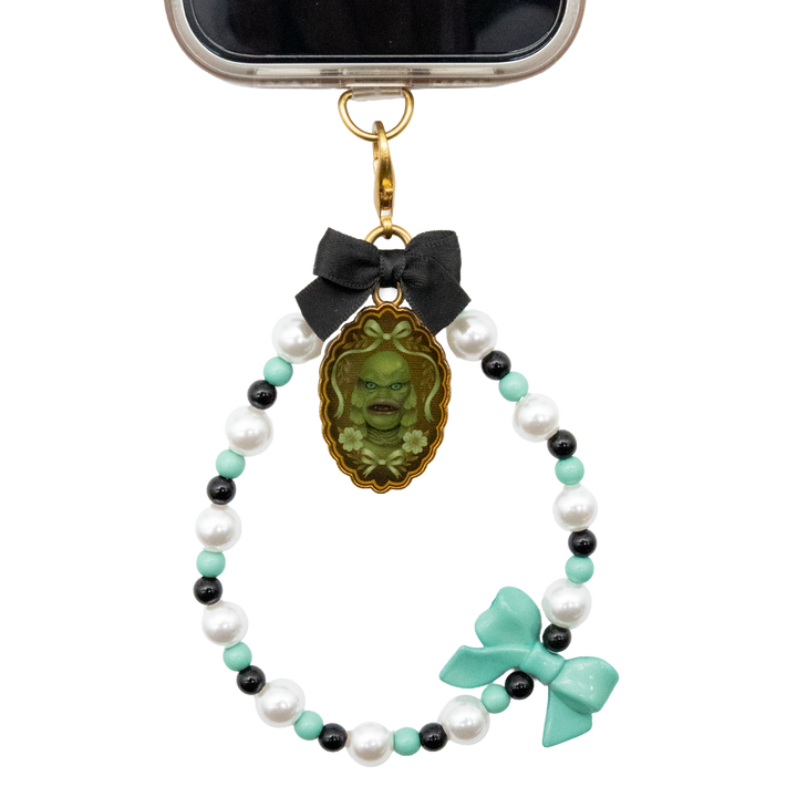 Whatever! Makes You Happy Universal Monsters Coquette Mystery Box Beaded Wristlet Phone Charm