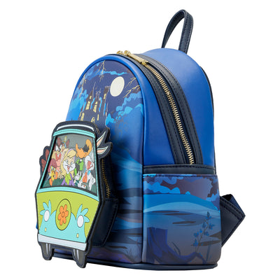 Warner Bros 100th Anniversary Looney Tunes Scooby Mash Up Glow in the Dark Mini Backpack