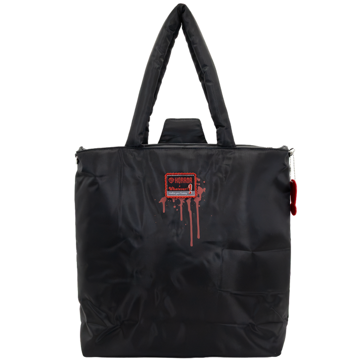 Whatever! Makes You Happy WB Horror House Oversized Padded Tote Bag