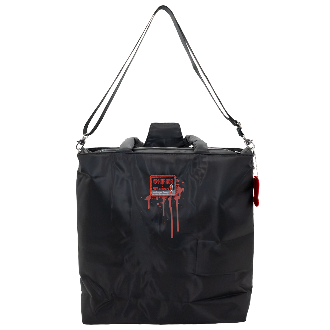 Whatever! Makes You Happy WB Horror House Oversized Padded Tote Bag