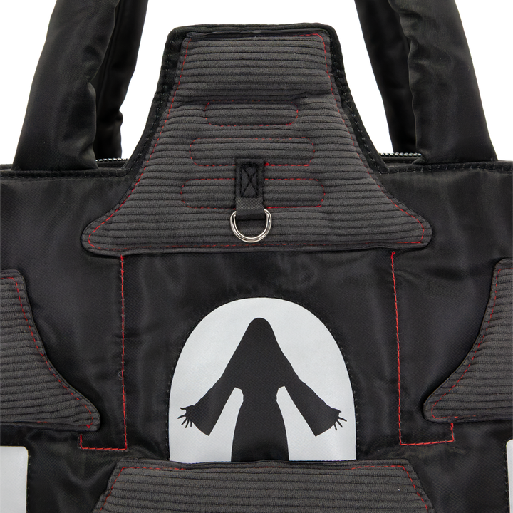 Whatever! Makes You Happy WB Horror House Oversized Padded Tote Bag
