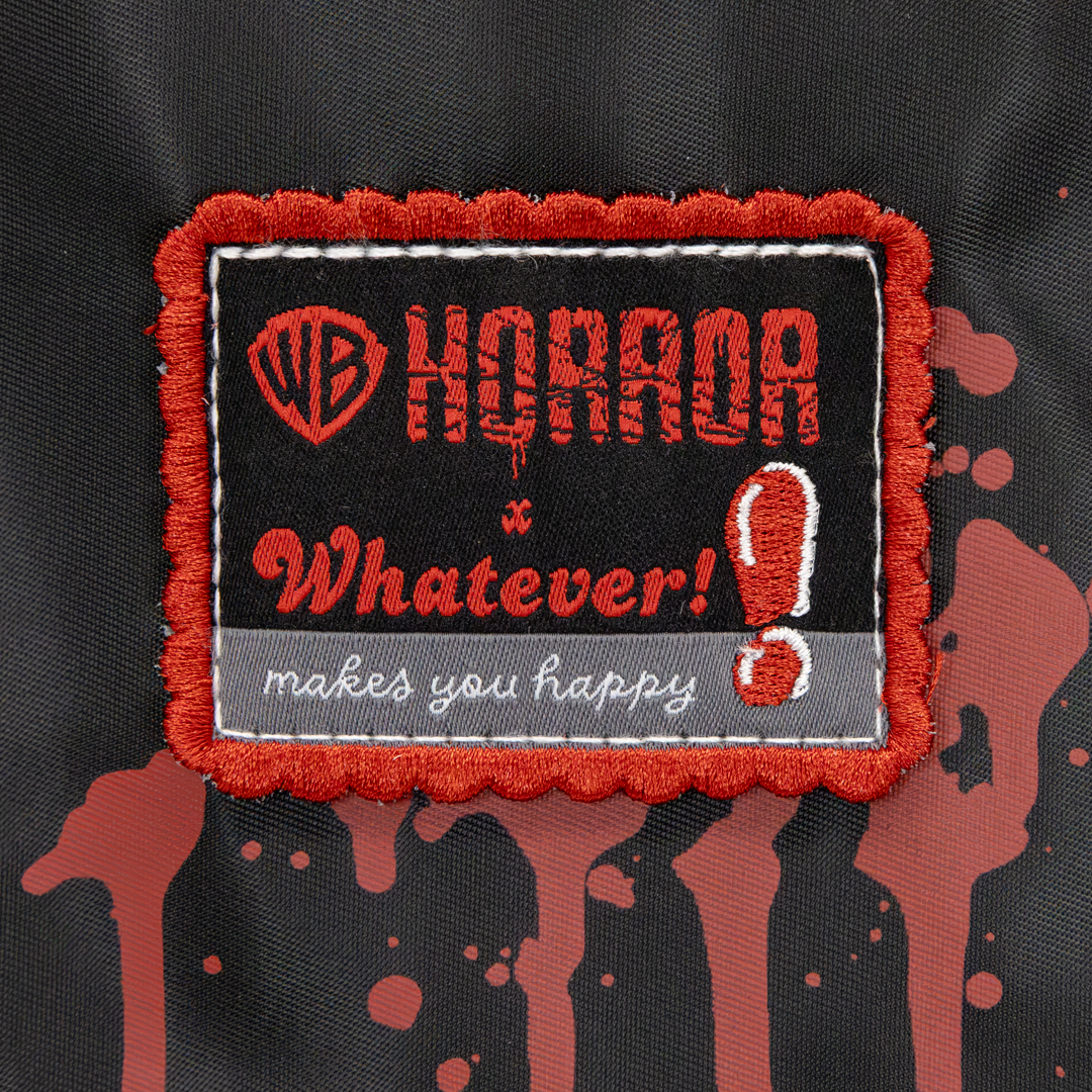 Whatever! Makes You Happy WB Horror House Oversized Padded Tote Bag