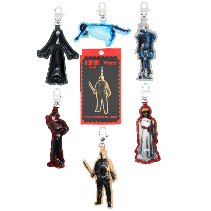 Whatever! Makes You Happy WB Horror Icons Mystery Box Padded Vinyl Bag Charm