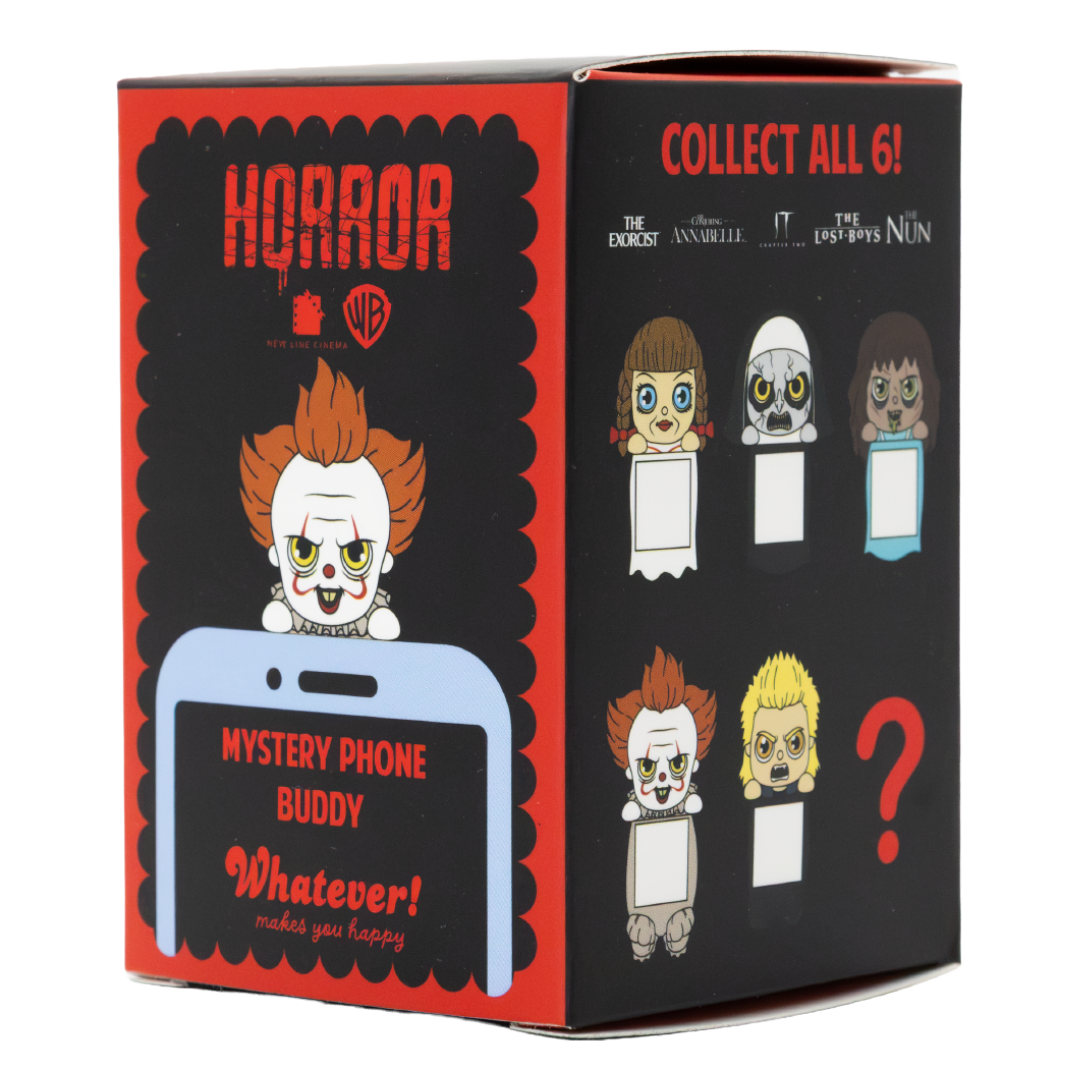 Whatever! Makes You Happy WB Horror Mystery Box Horror Icons Resin Phone Buddies
