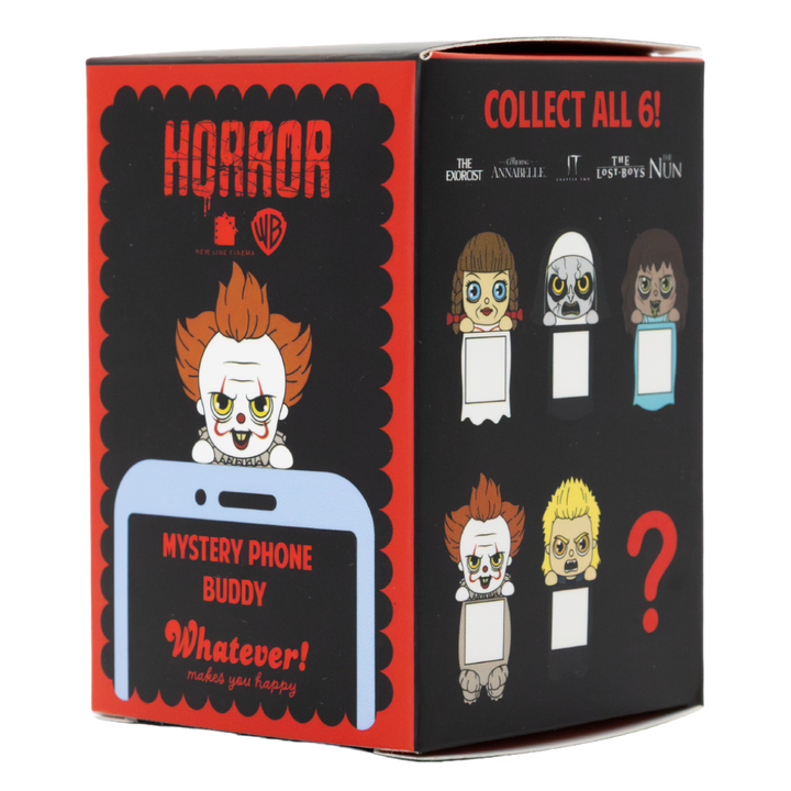Whatever! Makes You Happy WB Horror Mystery Box Horror Icons Resin Phone Buddies