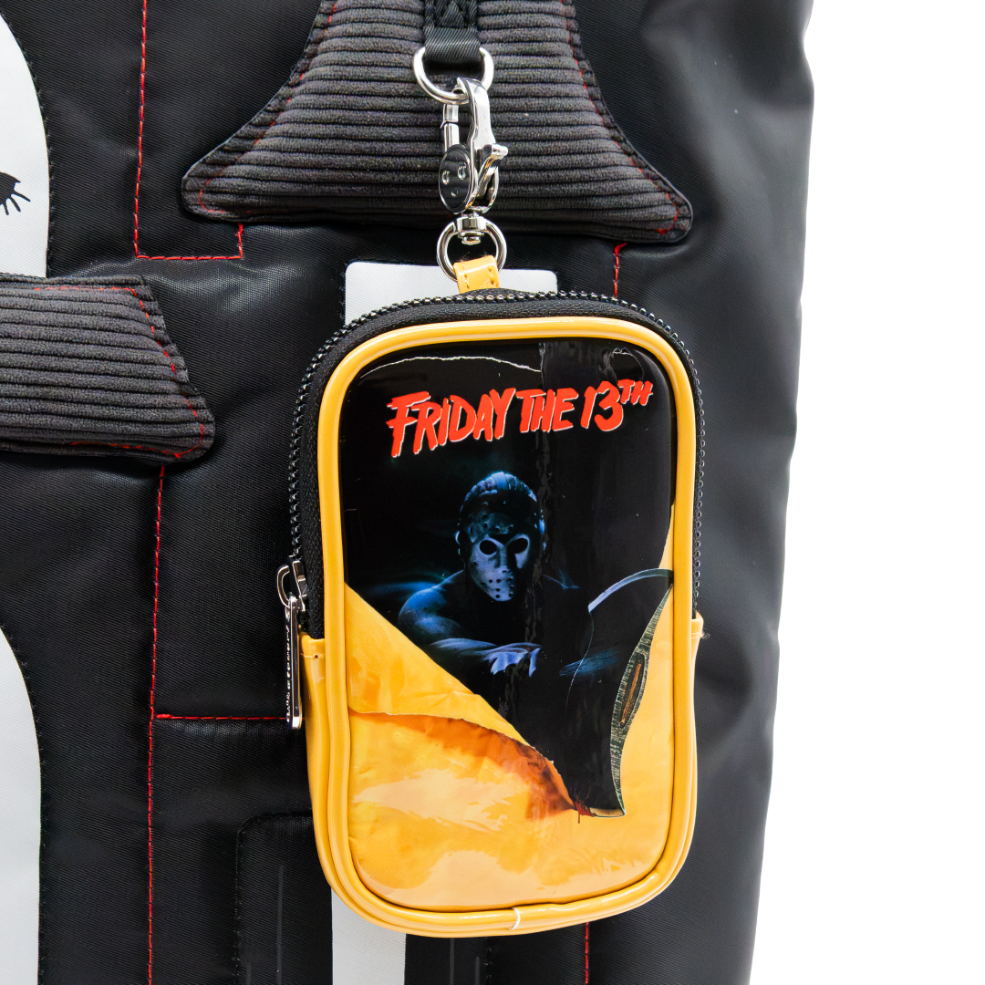 Whatever! Makes You Happy WB Horror Mystery Box Horror Poster Card Holder Coin Bag Charm