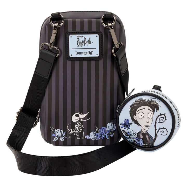 Loungefly Corpse Bride Emily Sling Crossbody Bag with Coin Bag