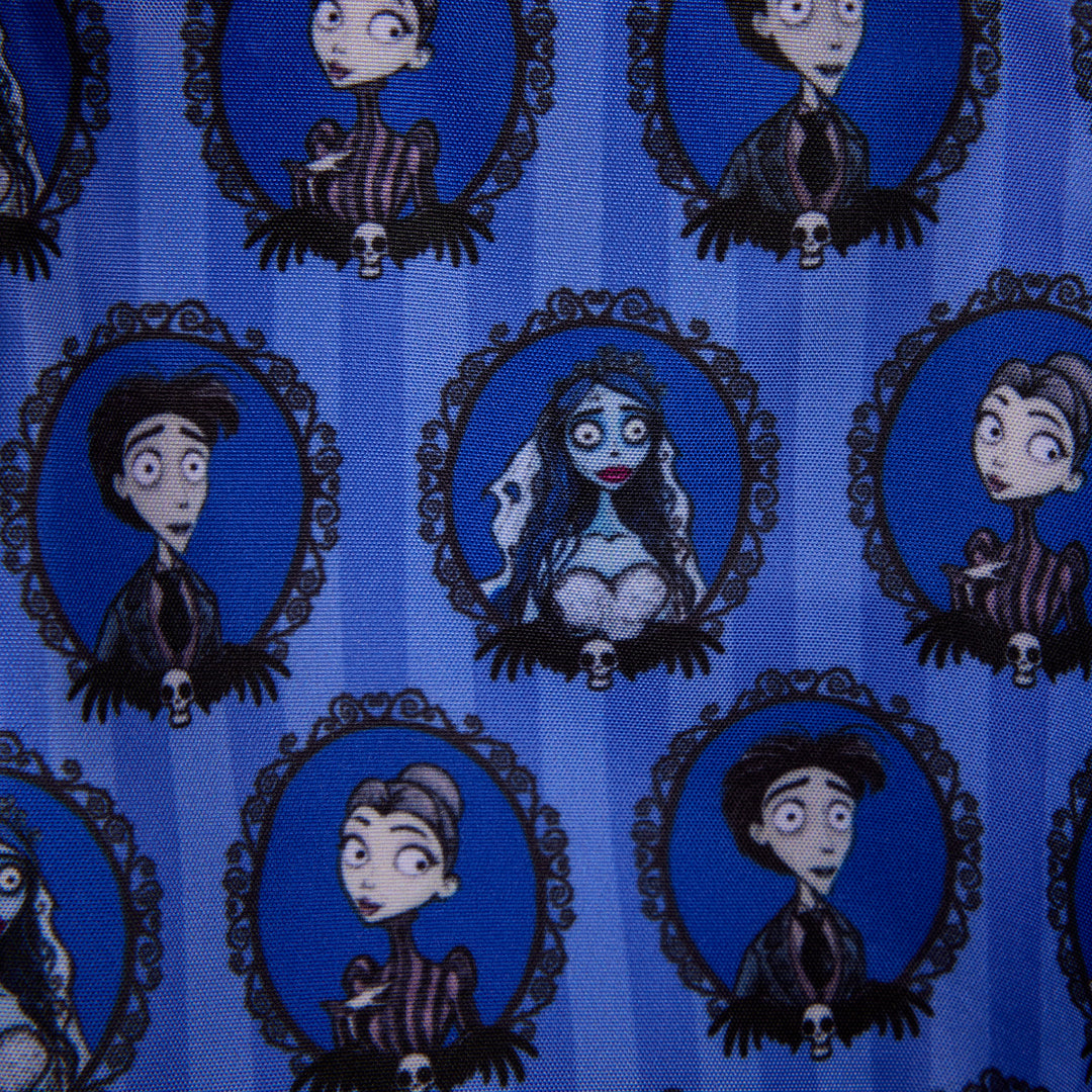 Loungefly Corpse Bride Emily Sling Crossbody Bag with Coin Bag
