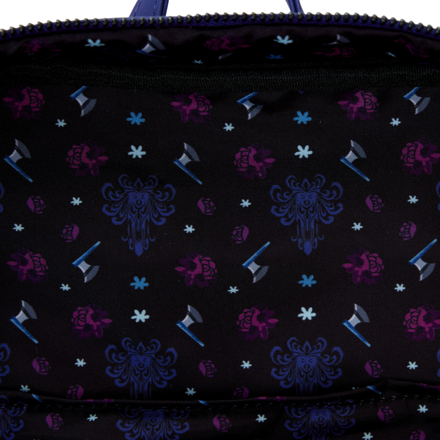 Loungefly Disney Haunted Mansion Black Widow Bride Lenticular Mini Backpack