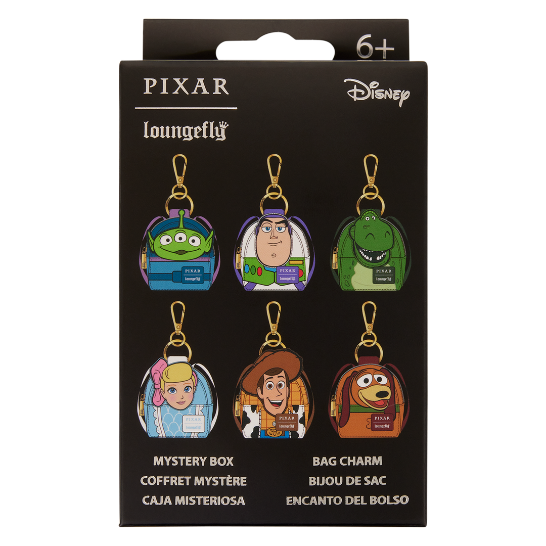 Loungefly Disney Pixar Toy Story 30th Anniversary Cosplay Mystery Blind Box Mini Backpack Keychain Charm
