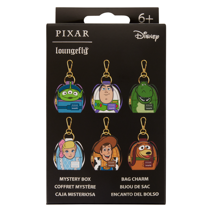 Loungefly Disney Pixar Toy Story 30th Anniversary Cosplay Mystery Blind Box Mini Backpack Keychain Charm