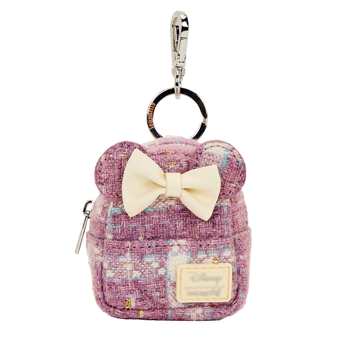 Loungefly Disney Minnie Mouse Glitter Mystery Mini Backpack Blind Box Keychain Charm