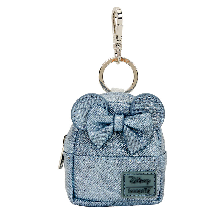 Loungefly Disney Minnie Mouse Glitter Mystery Mini Backpack Blind Box Keychain Charm