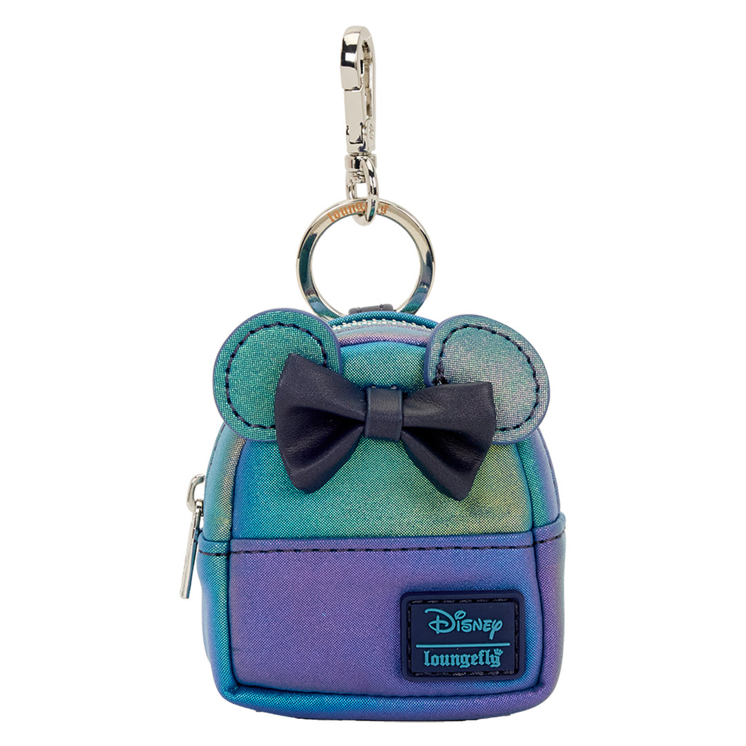 holographic mini backpack keyring Loungefly Disney Minnie Mouse Glitter Mystery Mini Backpack Blind Box – Grotto Treasures