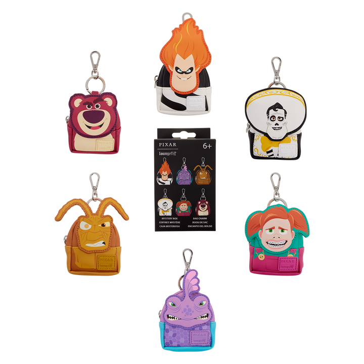 Loungefly Disney Pixar Rivals Mystery Mini Backpack Keychain Charm