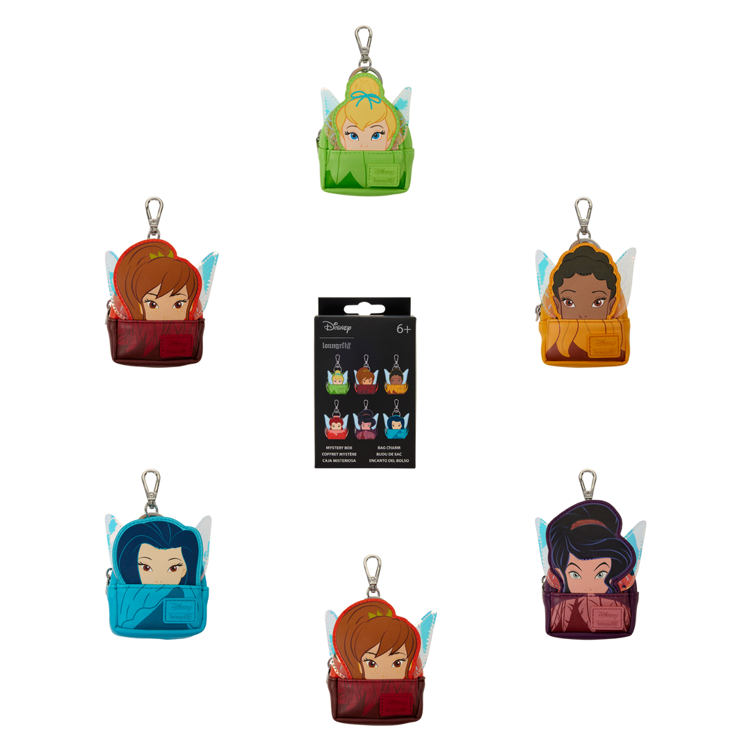 Disney Fairies Cosplay Mystery Mini Backpack Keychain Charm