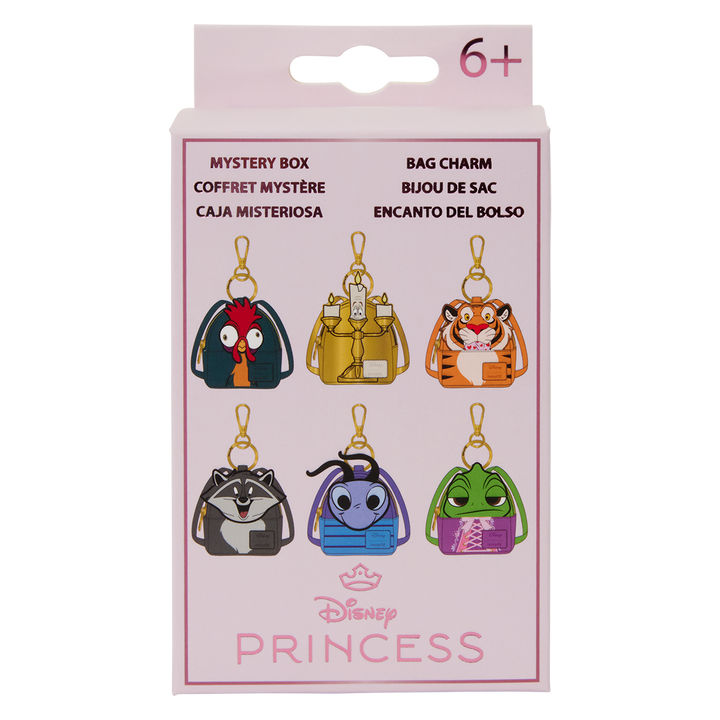 Loungefly Disney Princess Sidekicks Mystery Mini Backpack Keychain Charm