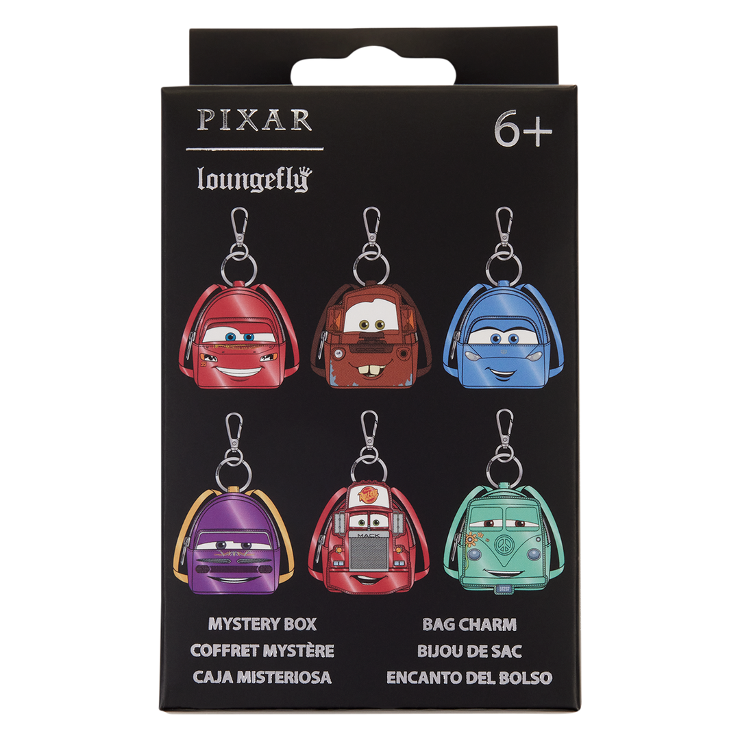 Loungefly Disney Pixar Cars 20th Anniversary Mystery Mini Backpack Keychain Charm