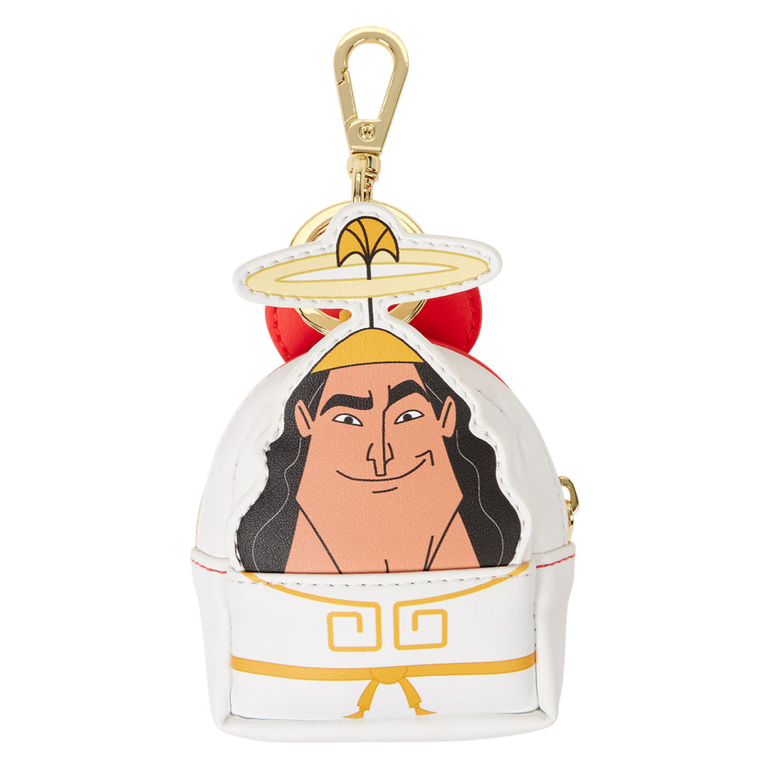 Loungefly Disney Emperor's New Groove Devil & Angel Kronk Reversible Mini Backpack Keychain Charm