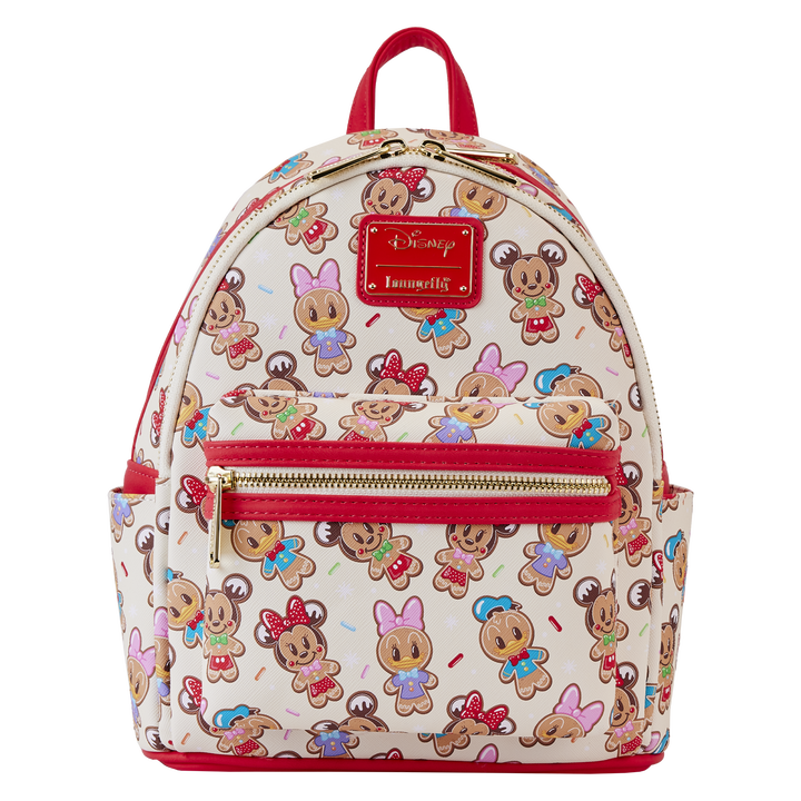 Disney Mickey & Friends Gingerbread Cookie AOP Ear Holder Mini Backpack