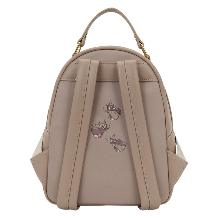 Loungefly Disney Sleeping Beauty Spinning Wheel Mini Backpack