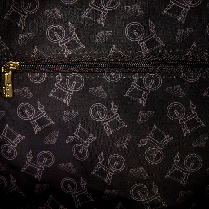 Loungefly Disney Sleeping Beauty Spinning Wheel Mini Backpack