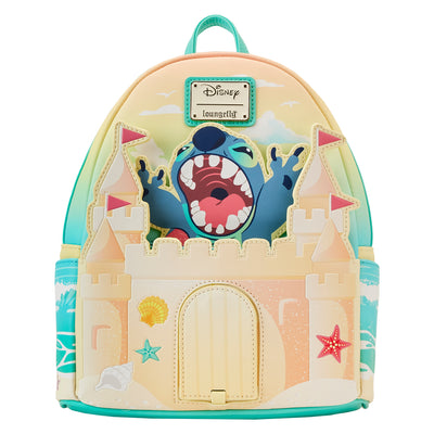 Disney Lilo & Stitch Sandcastle Beach Surprise Mini Backpack