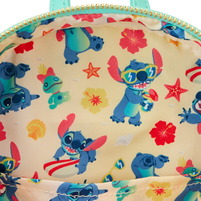 Disney Lilo & Stitch Sandcastle Beach Surprise Mini Backpack