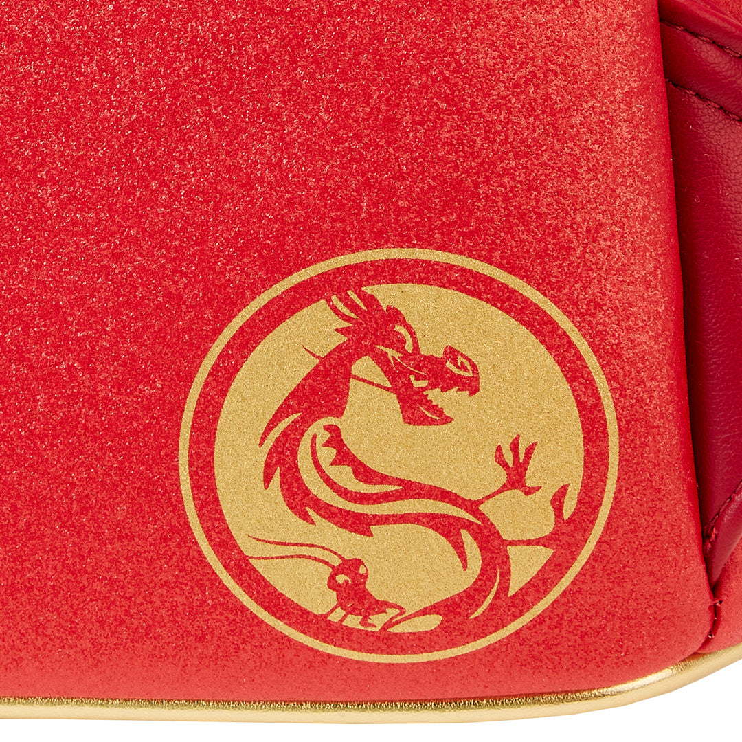 Disney Mulan 25th Anniversary Mushu Glitter Cosplay Mini Backpack