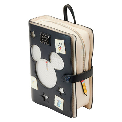 Disney 100th Anniversary Sketchbook Pin Trader Mini Backpack