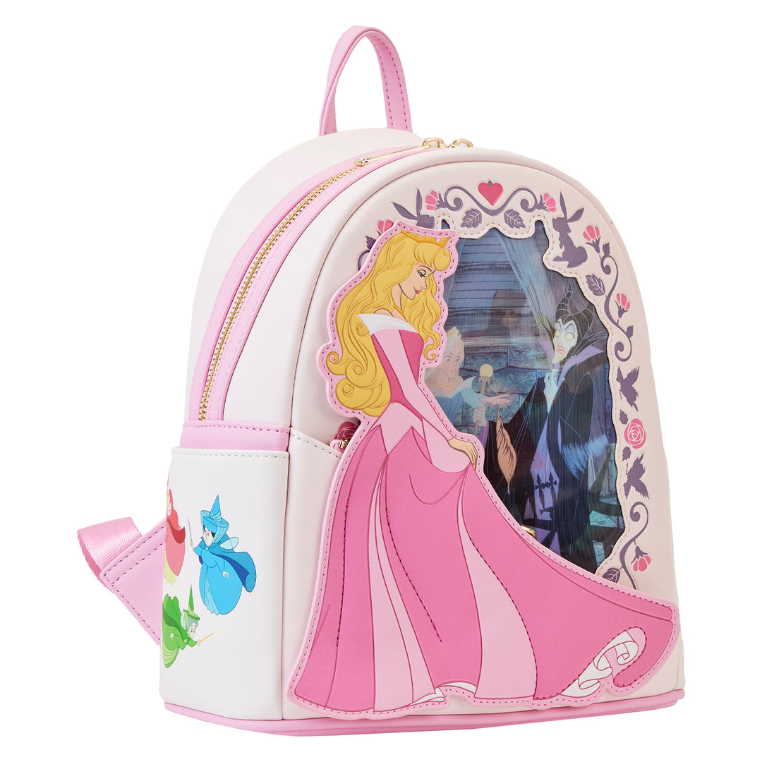 Disney Sleeping Beauty Aurora Princess Lenticular Series Mini Backpack