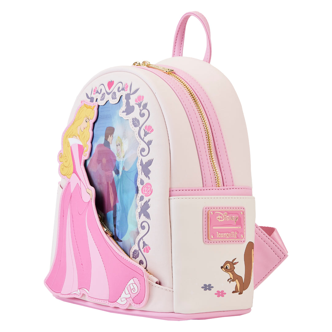 Disney Sleeping Beauty Aurora Princess Lenticular Series Mini Backpack