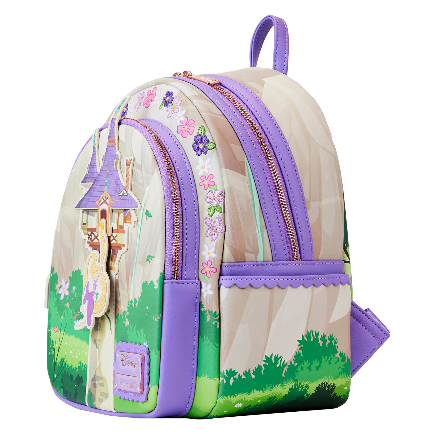 Disney Tangled Rapunzel Swinging from Tower Mini Backpack