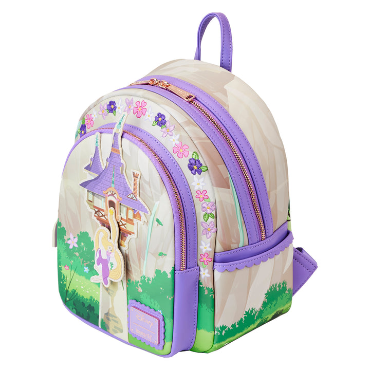 Disney Tangled Rapunzel Swinging from Tower Mini Backpack