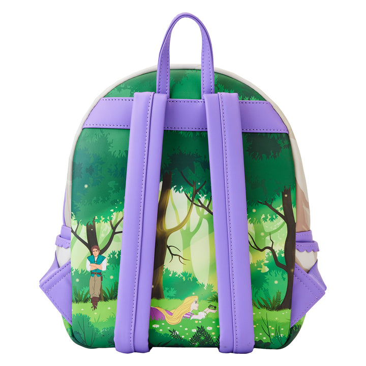 Disney Tangled Rapunzel Swinging from Tower Mini Backpack