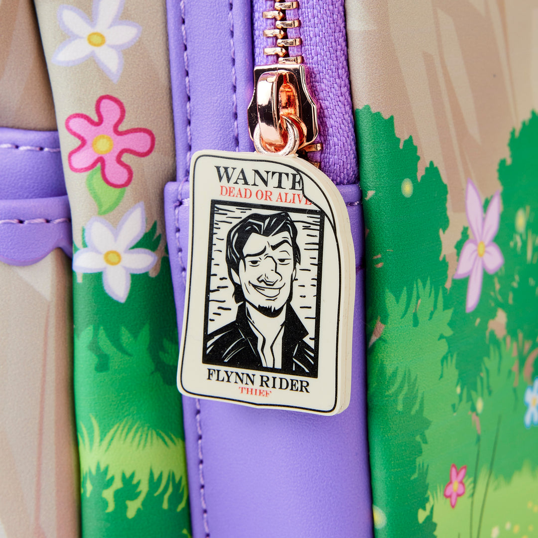 Disney Tangled Rapunzel Swinging from Tower Mini Backpack