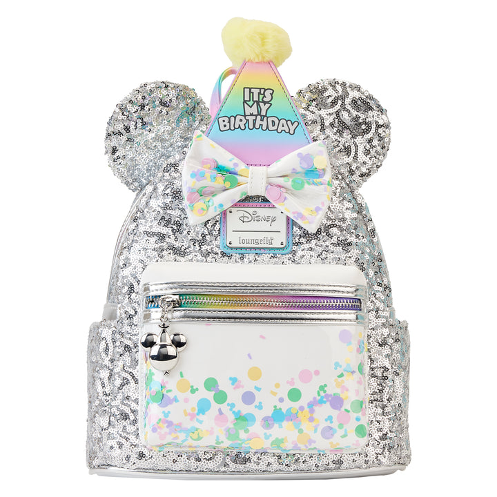 Disney Mickey & Friends Birthday Celebration Sequin Mini Backpack