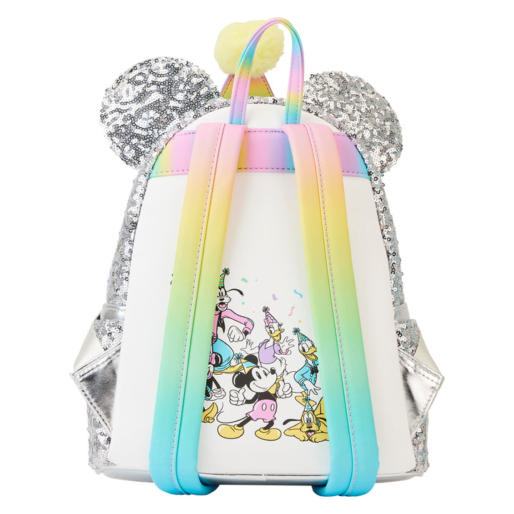 Disney Mickey & Friends Birthday Celebration Sequin Mini Backpack