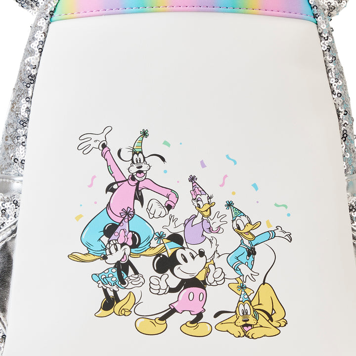 Disney Mickey & Friends Birthday Celebration Sequin Mini Backpack