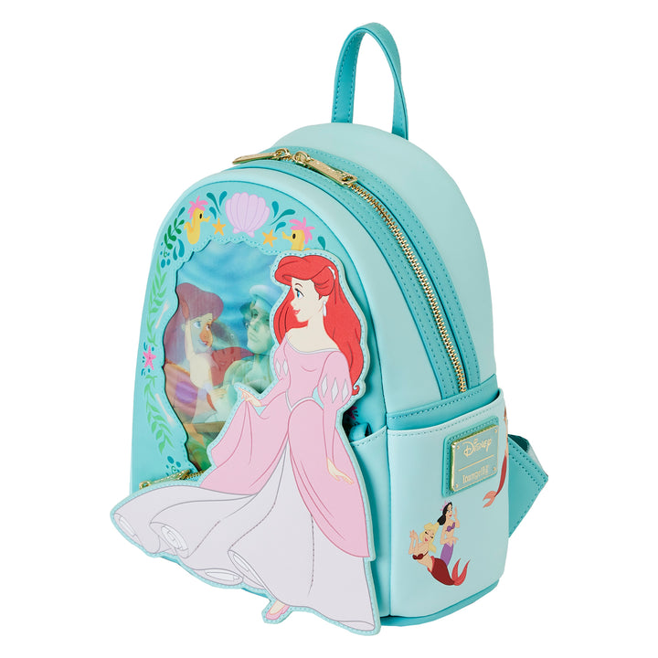 Loungefly Disney The Little Mermaid Ariel Princess Lenticular Series Mini Backpack