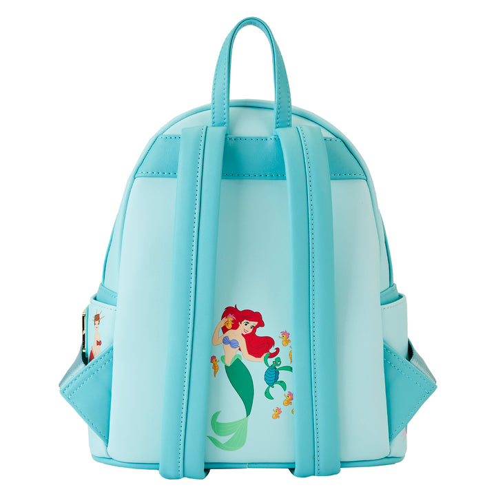 Loungefly Disney The Little Mermaid Ariel Princess Lenticular Series Mini Backpack