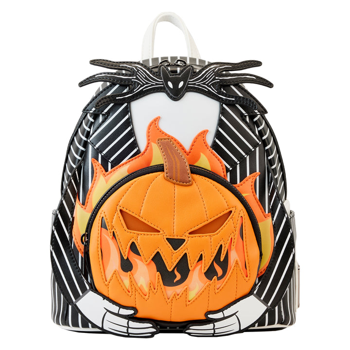 Disney Nightmare Before Christmas Jack Pumpkin Head Light Up Mini Backpack