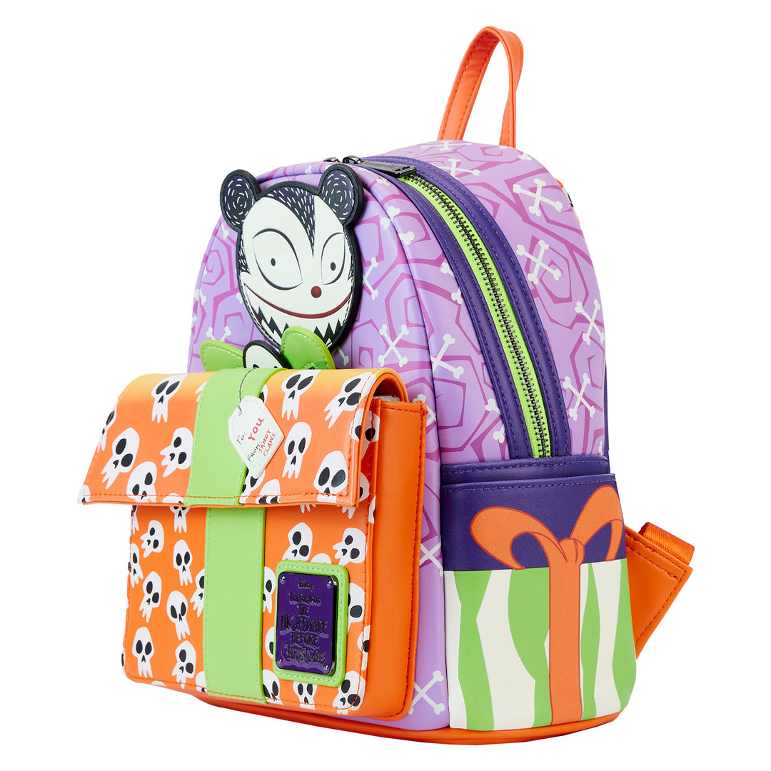 Disney Nightmare Before Christmas Scary Teddy Present Mini Backpack