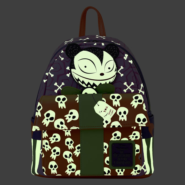 Disney Nightmare Before Christmas Scary Teddy Present Mini Backpack