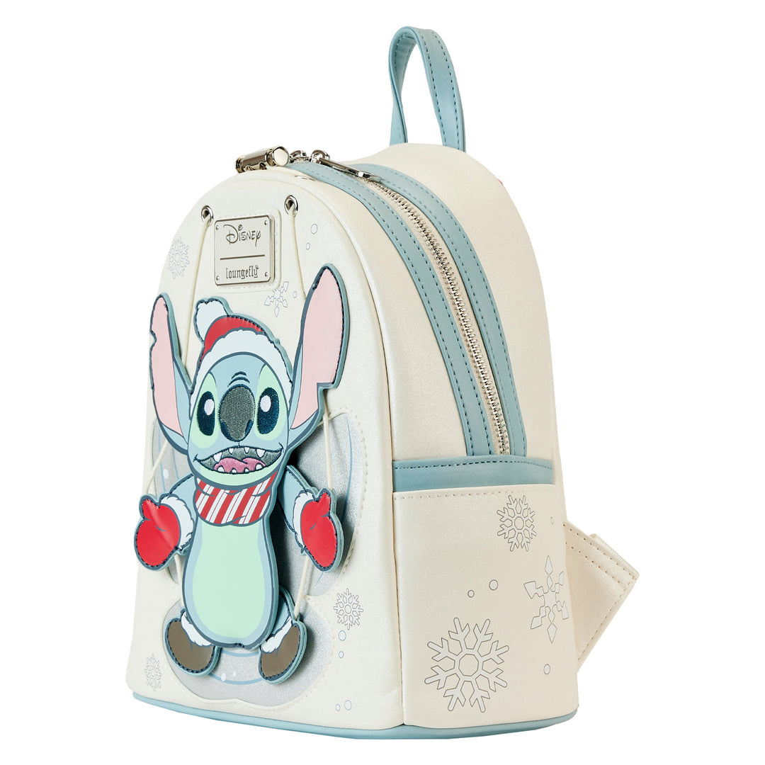 Disney Stitch Snow Angel Cosplay Mini Backpack